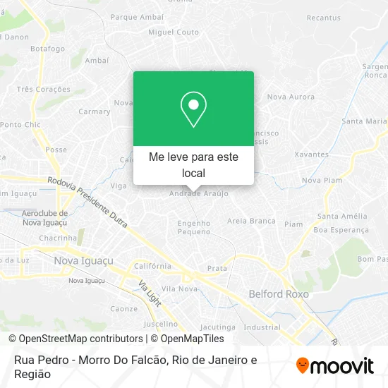 Rua Pedro - Morro Do Falcão mapa