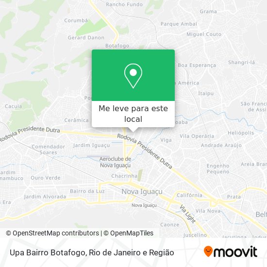 Upa Bairro Botafogo mapa