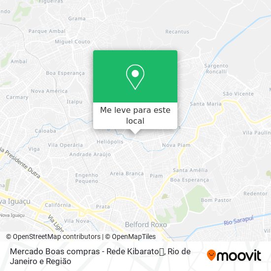 Mercado Boas compras - Rede Kibarato🍛 mapa