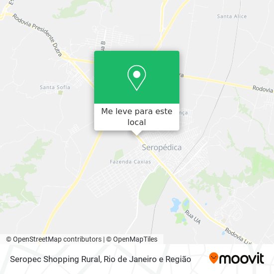 Seropec Shopping Rural mapa