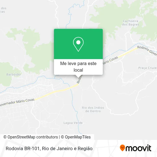 Rodovia BR-101 mapa