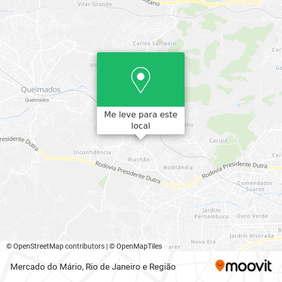 Mercado do Mário mapa