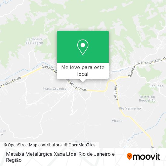 Metalxá Metalúrgica Xaxa Ltda mapa