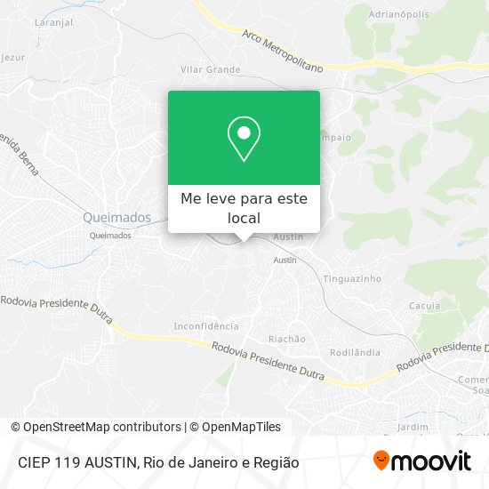 CIEP 119 AUSTIN mapa