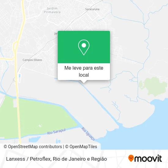 Lanxess / Petroflex mapa