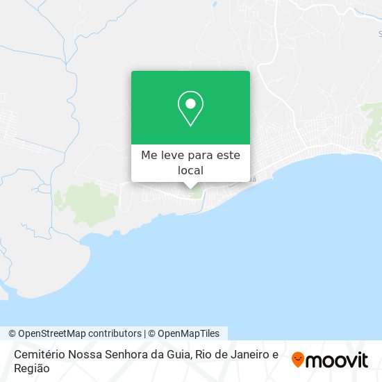 Cemitério Nossa Senhora da Guia mapa