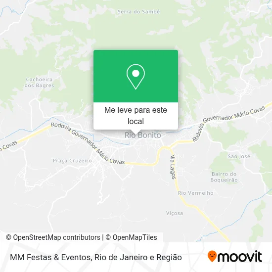 MM Festas & Eventos mapa