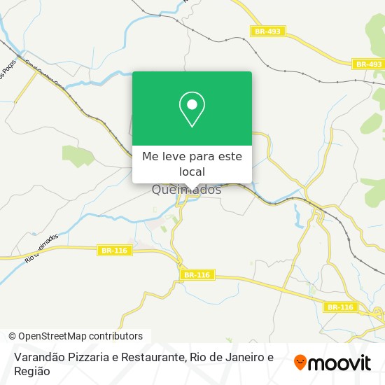 Varandão Pizzaria e Restaurante mapa