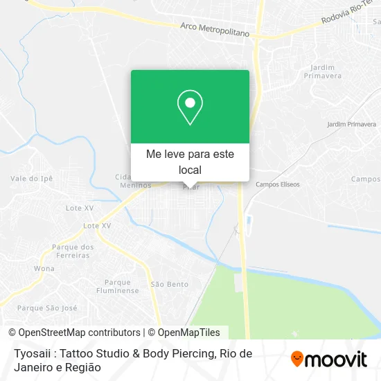 Tyosaii : Tattoo Studio & Body Piercing mapa