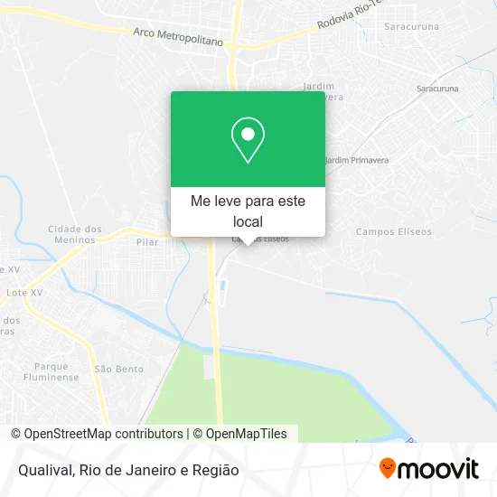 Qualival mapa
