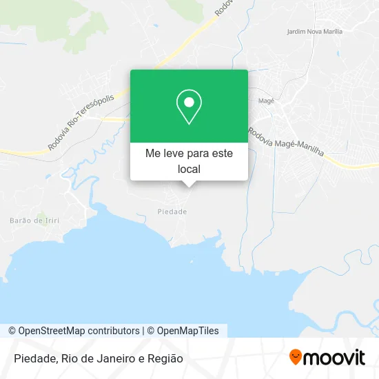 Piedade mapa