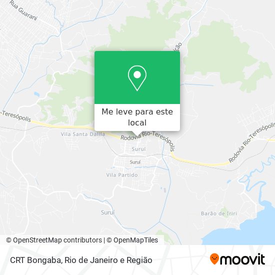 CRT Bongaba mapa