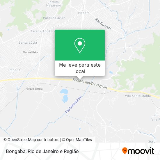 Bongaba mapa