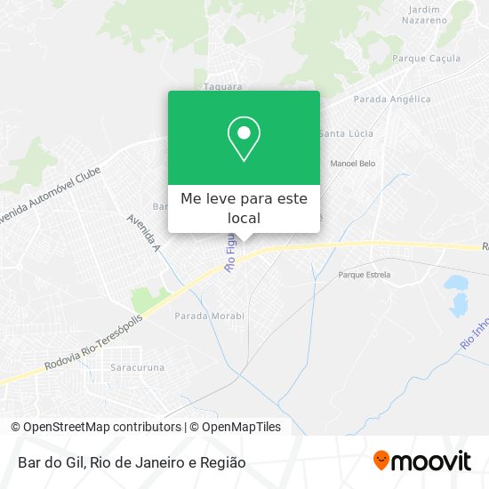 Bar do Gil mapa