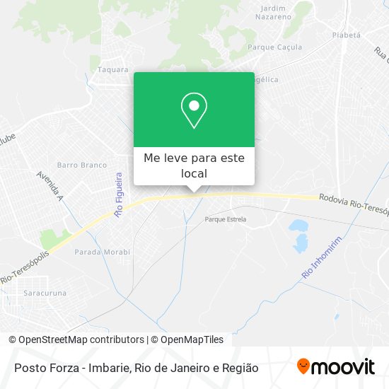 Posto Forza - Imbarie mapa