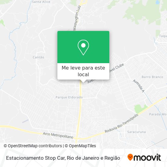 Estacionamento Stop Car mapa