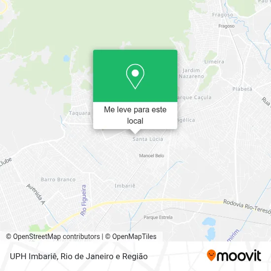 UPH Imbariê mapa