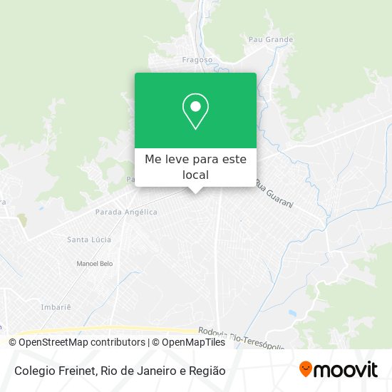Colegio Freinet mapa