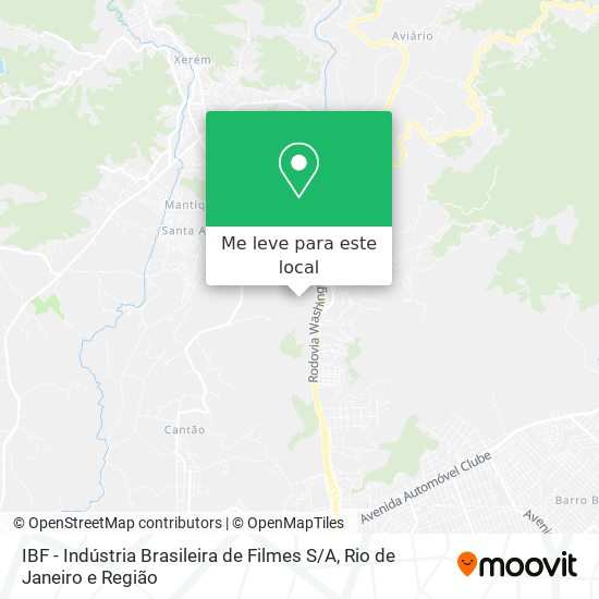 IBF - Indústria Brasileira de Filmes S / A mapa