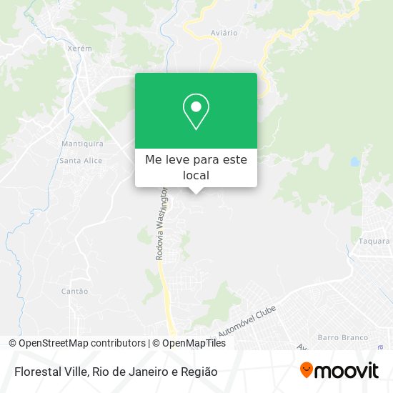 Florestal Ville mapa