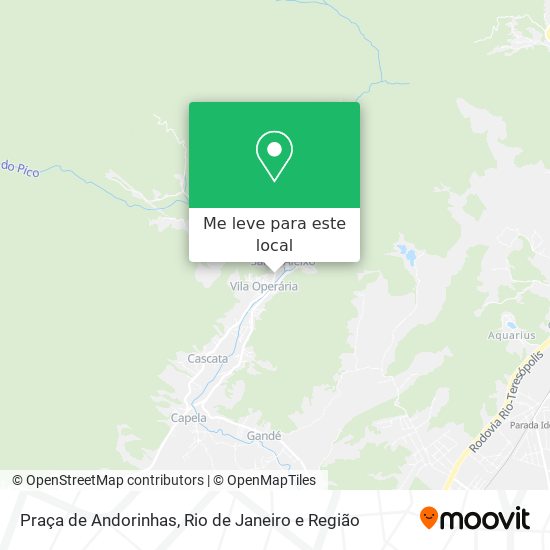 Praça de Andorinhas mapa