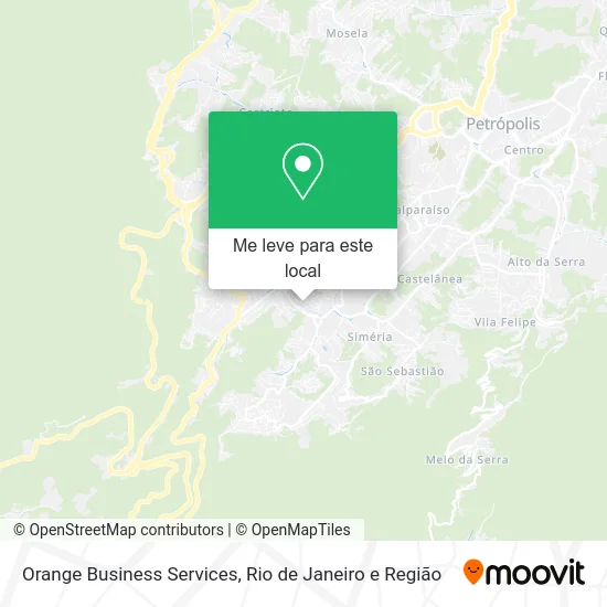 Orange Business Services mapa