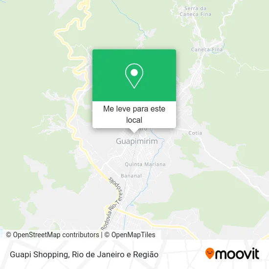 Guapi Shopping mapa