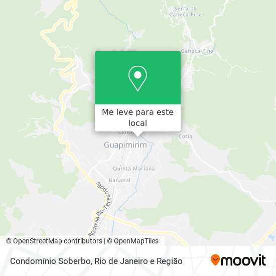 Condomínio Soberbo mapa