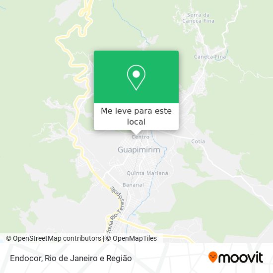 Endocor mapa