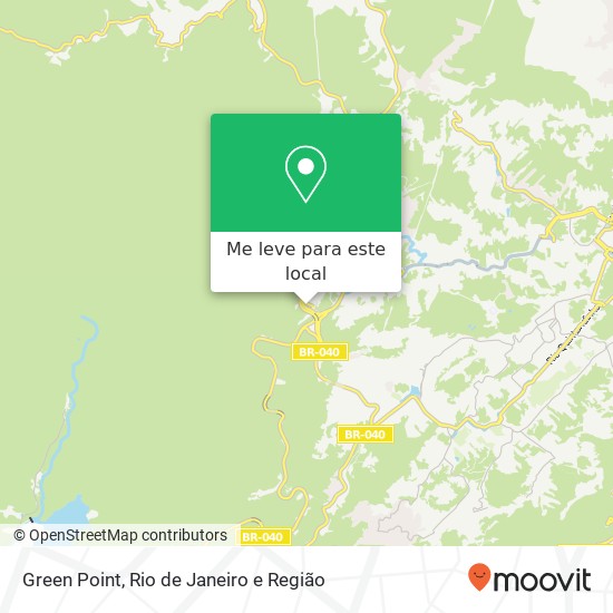 Green Point mapa