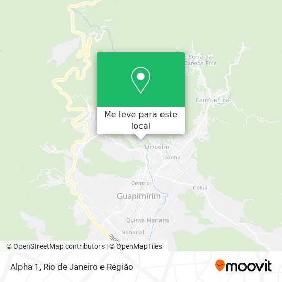 Alpha 1 mapa