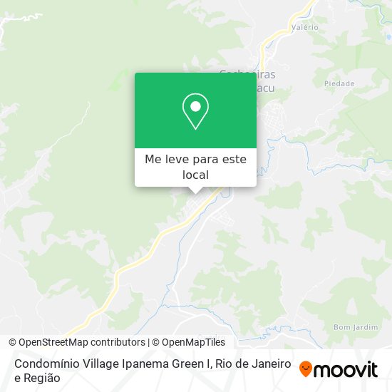 Condomínio Village Ipanema Green I mapa