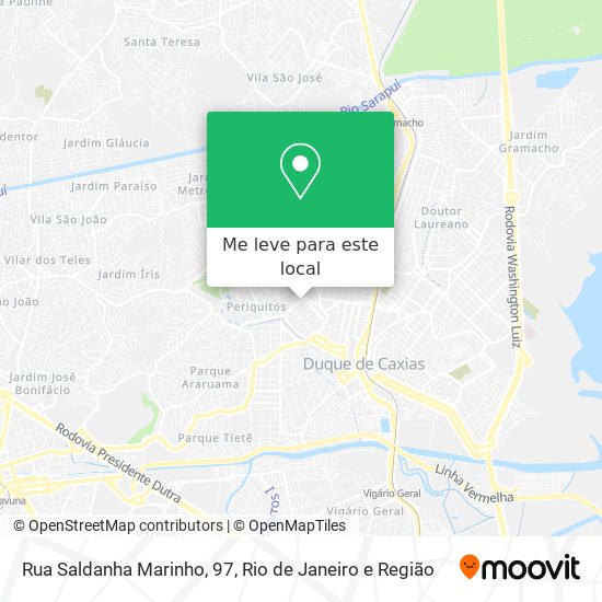 Rua Saldanha Marinho, 97 mapa