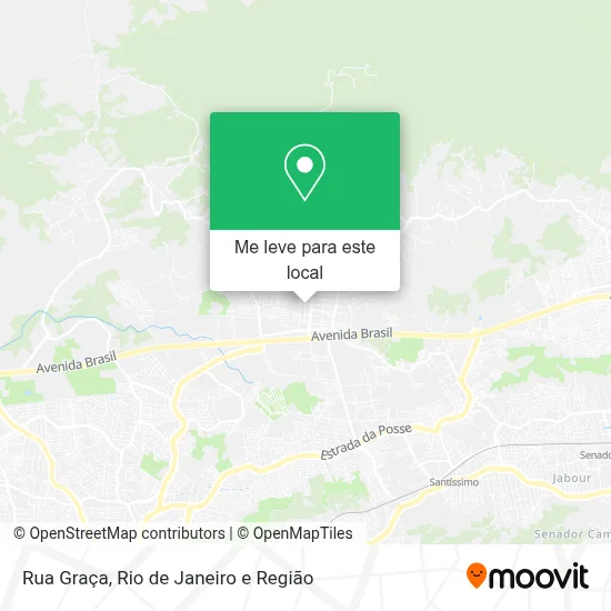 Rua Graça mapa