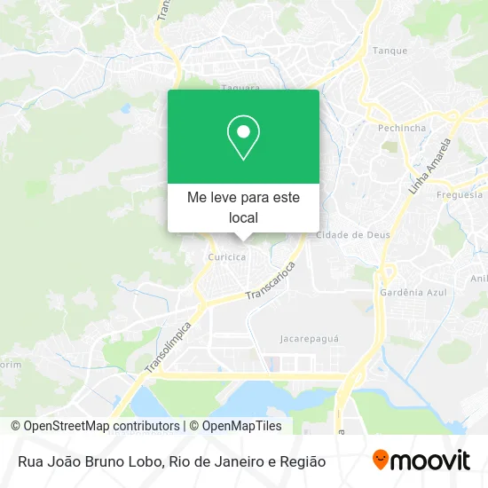 Rua João Bruno Lobo mapa