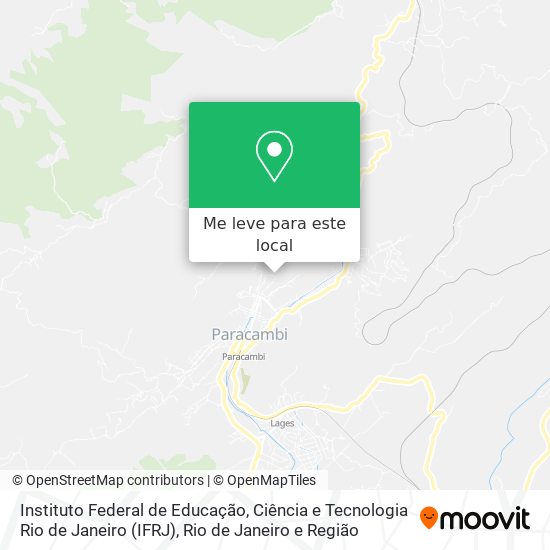 Como chegar até Instituto Federal de Educação, Ciência e