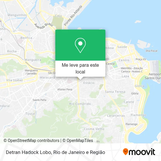 Detran Hadock Lobo mapa