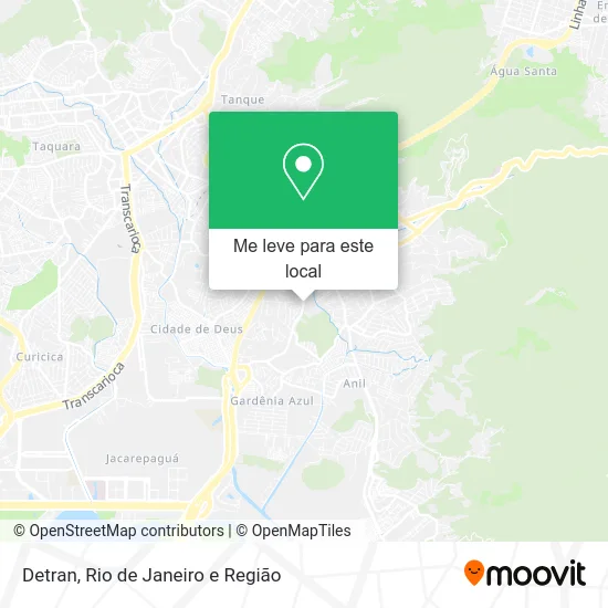 Detran mapa