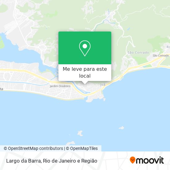 Largo da Barra mapa