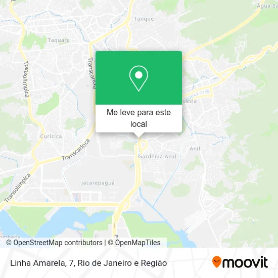 Linha Amarela, 7 mapa