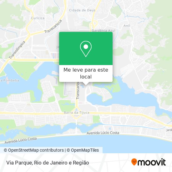 Via Parque mapa