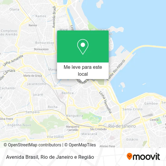 Avenida Brasil mapa