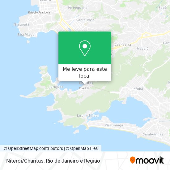 Niterói/Charitas mapa