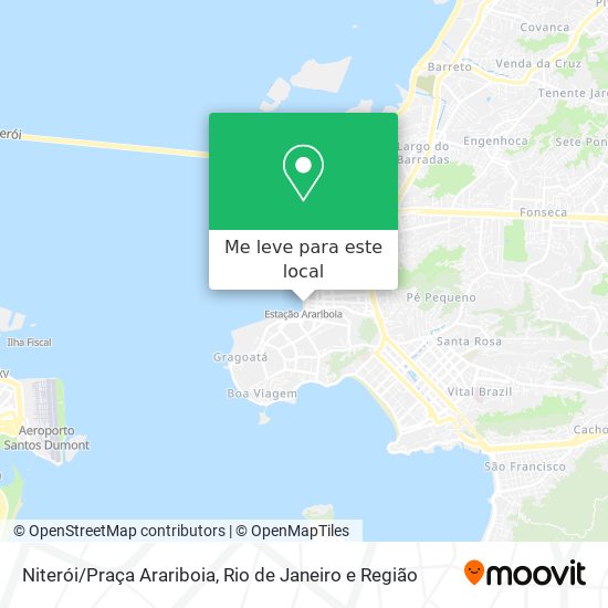 Niterói/Praça Arariboia mapa