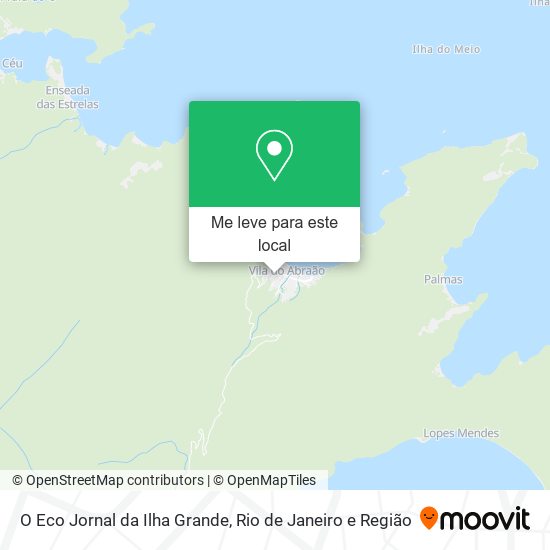 O Eco Jornal da Ilha Grande mapa