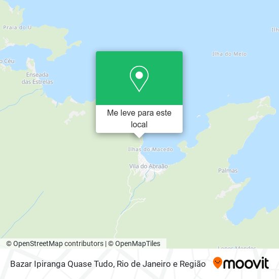 Bazar Ipiranga Quase Tudo mapa