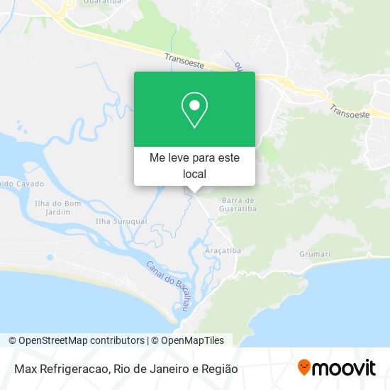 Max Refrigeracao mapa