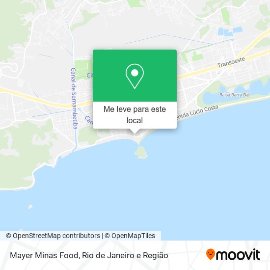 Mayer Minas Food mapa