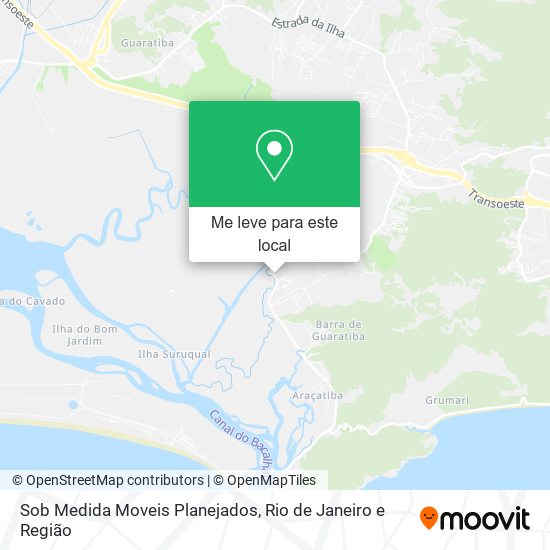 Sob Medida Moveis Planejados mapa