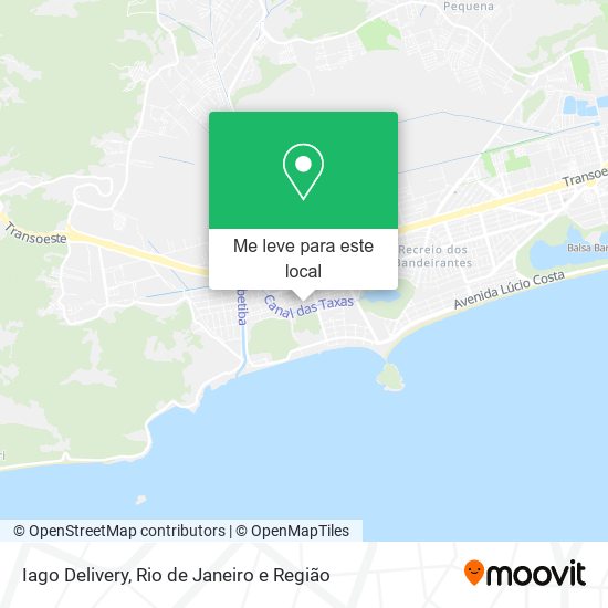 Iago Delivery mapa